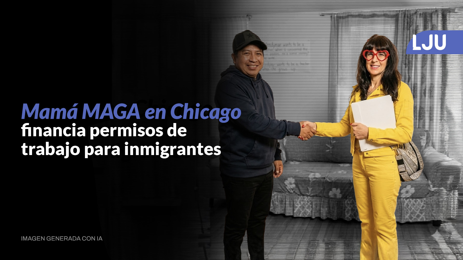 Mamá MAGA financia permisos de trabajo para inmigrantes en Chicago