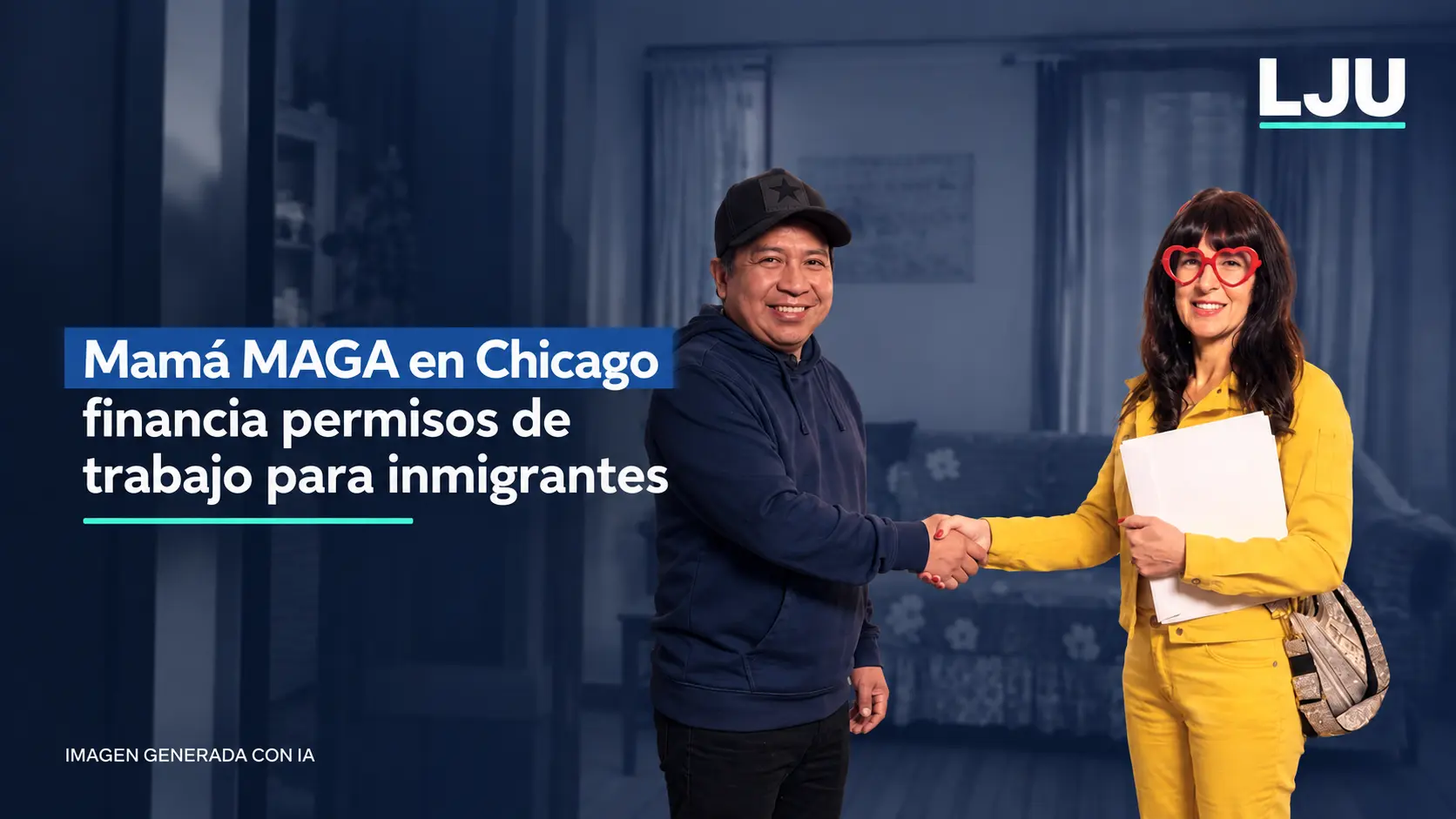 Mamá MAGA financia permisos de trabajo para inmigrantes en Chicago